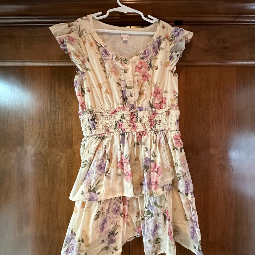 Gap and love shack fancy collab dress